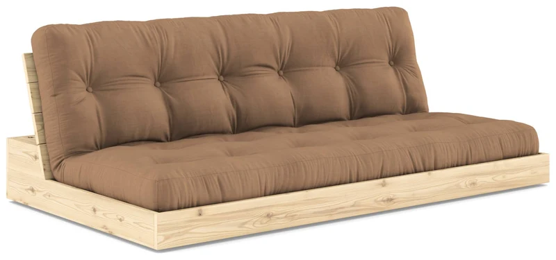 Sofa Ausziehsofa BASE Kiefer massiv lackiert, von Karup