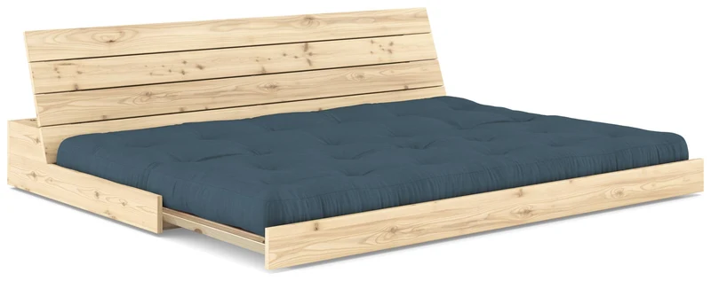 Sofa Ausziehsofa BASE Kiefer massiv lackiert, von Karup
