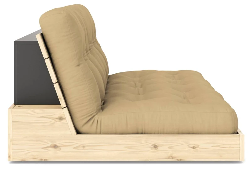 Sofa Ausziehsofa BASE Kiefer massiv lackiert, von Karup