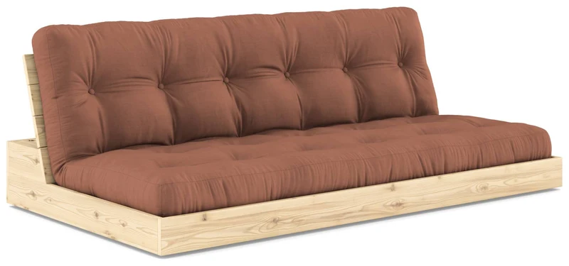 Sofa Ausziehsofa BASE Kiefer massiv lackiert, von Karup