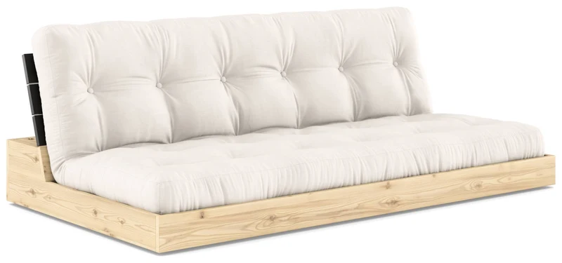 Sofa Ausziehsofa BASE Kiefer massiv lackiert, von Karup
