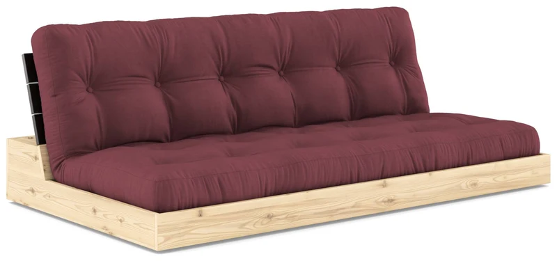 Sofa Ausziehsofa BASE Kiefer massiv lackiert, von Karup