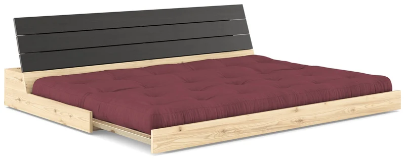 Sofa Ausziehsofa BASE Kiefer massiv lackiert, von Karup