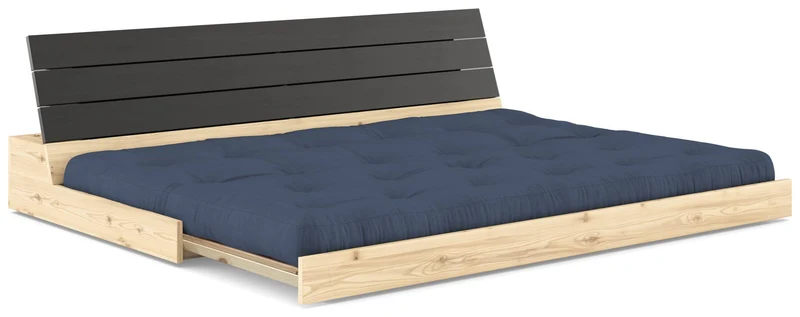 Sofa Ausziehsofa BASE Kiefer massiv lackiert, von Karup