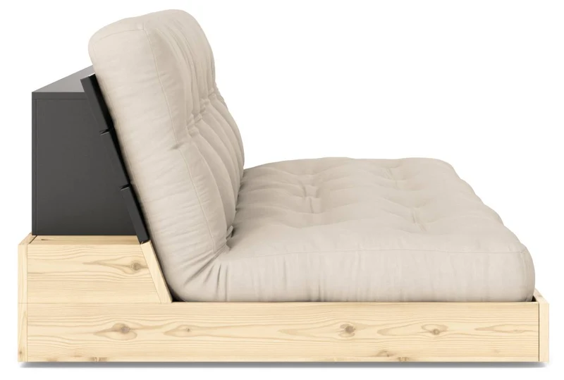 Sofa Ausziehsofa BASE Kiefer massiv lackiert, von Karup