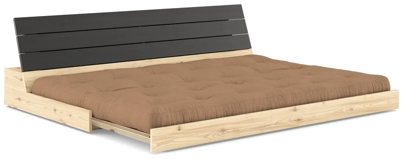 Sofa Ausziehsofa BASE Kiefer massiv lackiert, von Karup