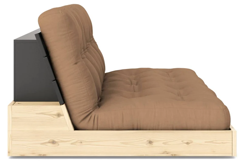 Sofa Ausziehsofa BASE Kiefer massiv lackiert, von Karup