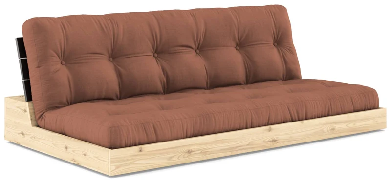 Sofa Ausziehsofa BASE Kiefer massiv lackiert, von Karup