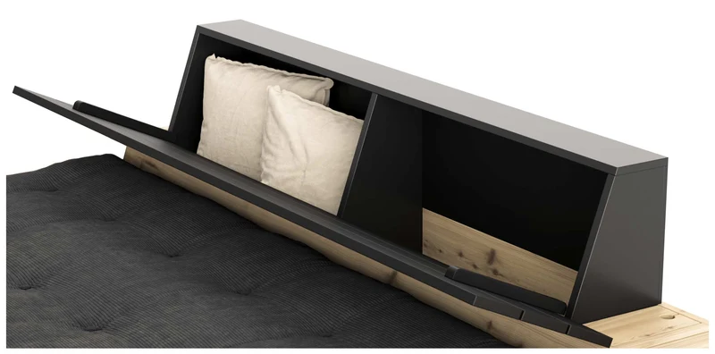 Sofa Ausziehsofa BASE Kiefer massiv lackiert, von Karup