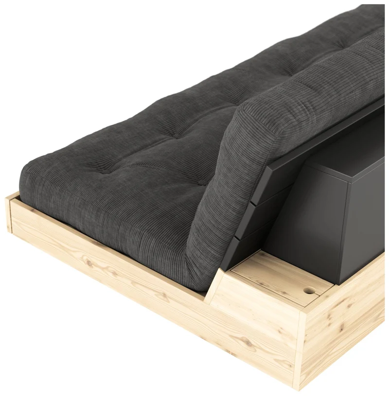 Sofa Ausziehsofa BASE Kiefer massiv lackiert, von Karup
