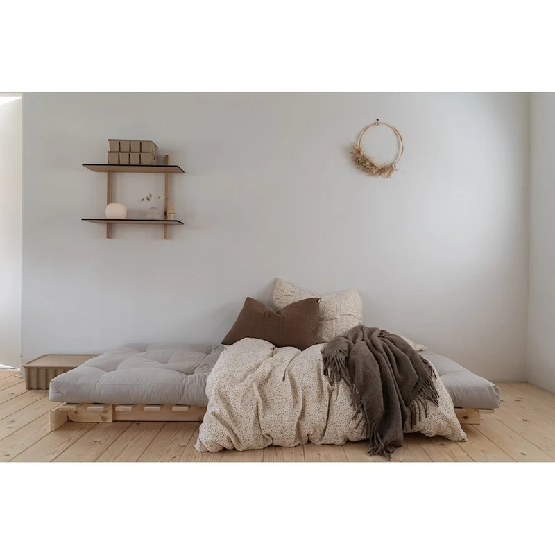 Schlafsofa ROOTS 90 cm Sofa Kiefer massiv unbehandelt, von Karup