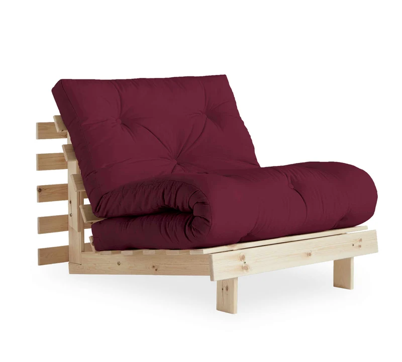 Schlafsofa ROOTS 90 cm Sofa Kiefer massiv unbehandelt, von Karup