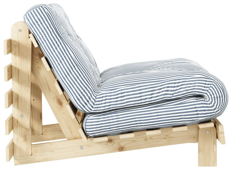 Schlafsofa ROOTS 90 cm Sofa Kiefer massiv unbehandelt, von Karup
