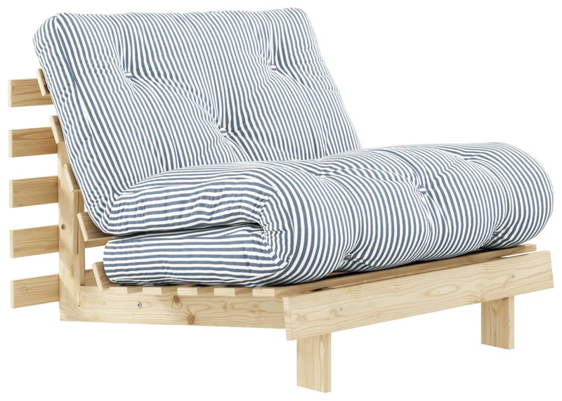 Schlafsofa ROOTS 90 cm Sofa Kiefer massiv unbehandelt, von Karup