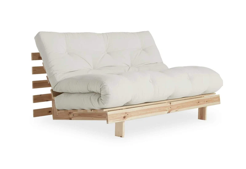 Schlafsofa ROOTS 140 cm Sofa Kiefer massiv unbehandelt, von Karup