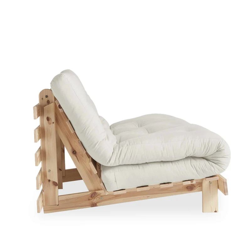 Schlafsofa ROOTS 140 cm Sofa Kiefer massiv unbehandelt, von Karup