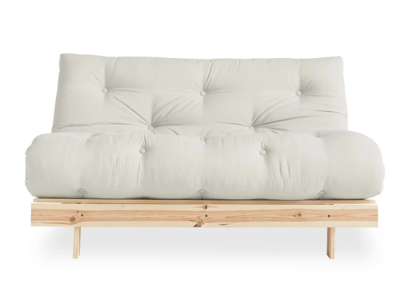 Schlafsofa ROOTS 140 cm Sofa Kiefer massiv unbehandelt, von Karup