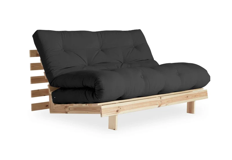 Schlafsofa ROOTS 140 cm Sofa Kiefer massiv unbehandelt, von Karup