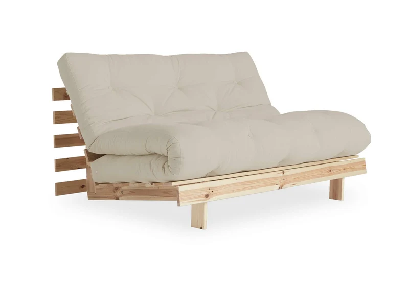 Schlafsofa ROOTS 140 cm Sofa Kiefer massiv unbehandelt, von Karup