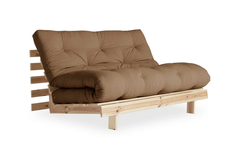 Schlafsofa ROOTS 140 cm Sofa Kiefer massiv unbehandelt, von Karup