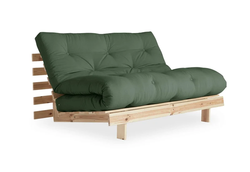 Schlafsofa ROOTS 140 cm Sofa Kiefer massiv unbehandelt, von Karup