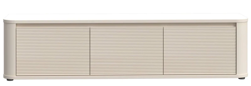 Lowboard TV-Board BREATHTAKER mit 3 Türen in drei Farben, von Forte