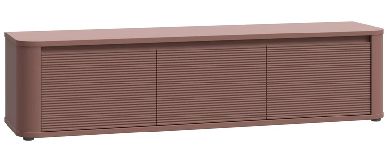 Lowboard TV-Board BREATHTAKER mit 3 Türen in drei Farben, von Forte