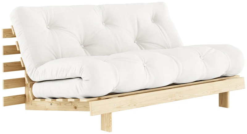 Schlafsofa ROOTS 160 cm Sofa Kiefer massiv unbehandelt, von Karup