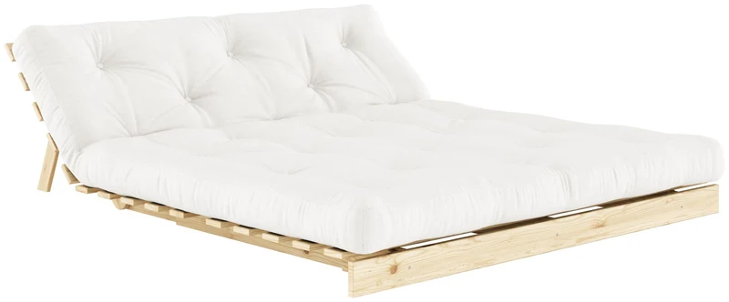 Schlafsofa ROOTS 160 cm Sofa Kiefer massiv unbehandelt, von Karup