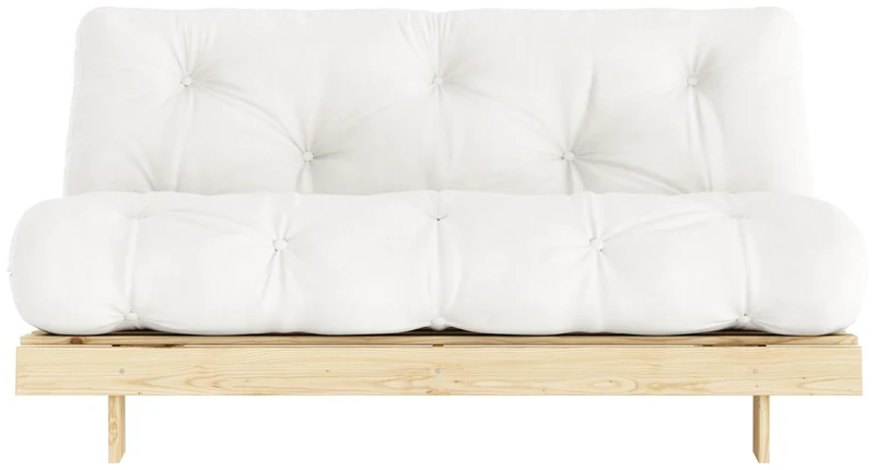 Schlafsofa ROOTS 160 cm Sofa Kiefer massiv unbehandelt, von Karup