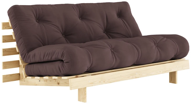 Schlafsofa ROOTS 160 cm Sofa Kiefer massiv unbehandelt, von Karup