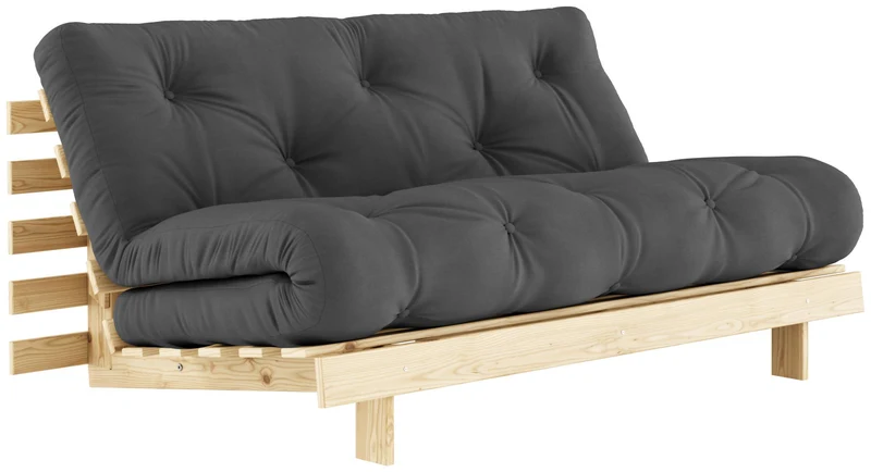 Schlafsofa ROOTS 160 cm Sofa Kiefer massiv unbehandelt, von Karup