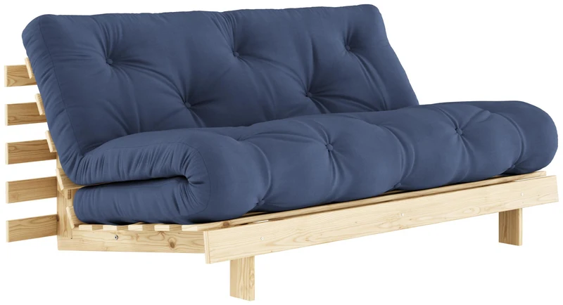Schlafsofa ROOTS 160 cm Sofa Kiefer massiv unbehandelt, von Karup
