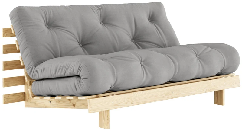 Schlafsofa ROOTS 160 cm Sofa Kiefer massiv unbehandelt, von Karup