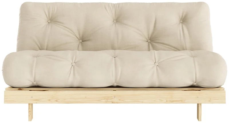 Schlafsofa ROOTS 160 cm Sofa Kiefer massiv unbehandelt, von Karup