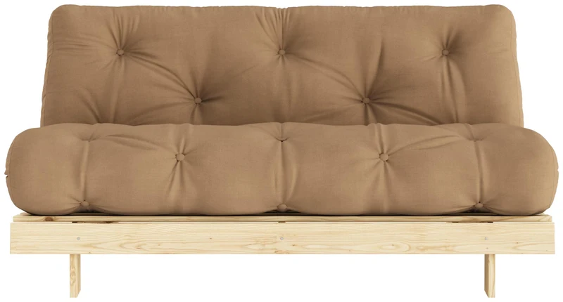 Schlafsofa ROOTS 160 cm Sofa Kiefer massiv unbehandelt, von Karup