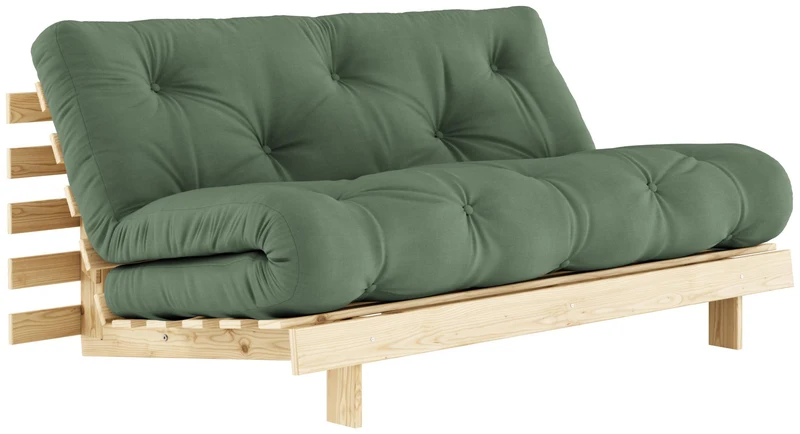 Schlafsofa ROOTS 160 cm Sofa Kiefer massiv unbehandelt, von Karup