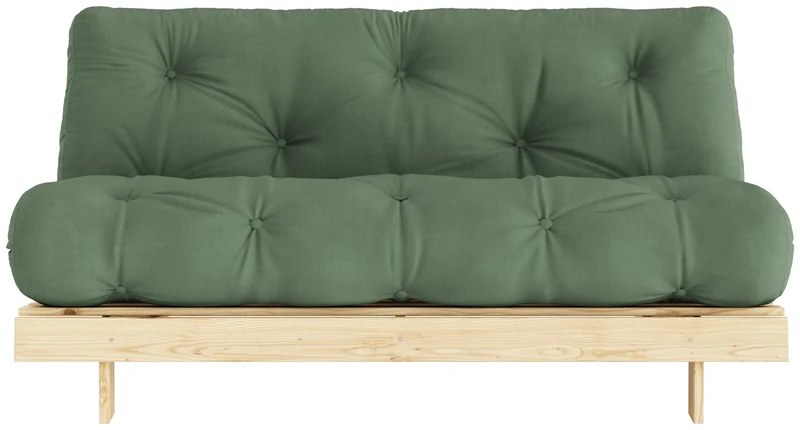 Schlafsofa ROOTS 160 cm Sofa Kiefer massiv unbehandelt, von Karup