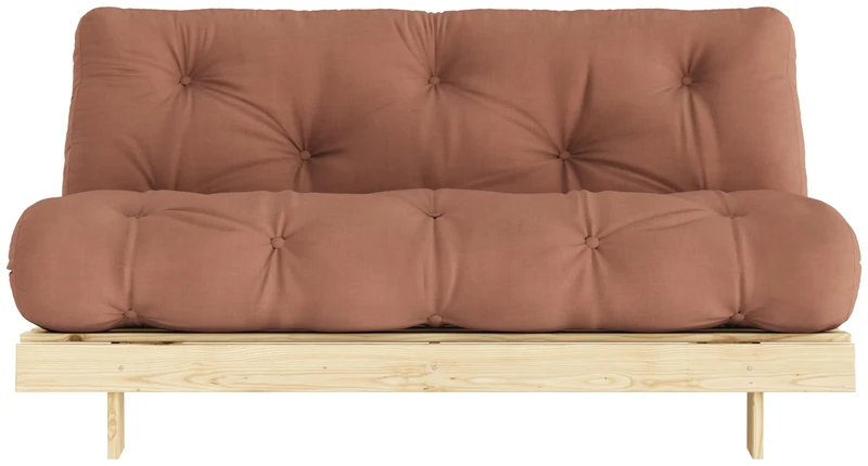 Schlafsofa ROOTS 160 cm Sofa Kiefer massiv unbehandelt, von Karup
