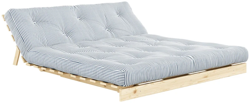 Schlafsofa ROOTS 160 cm Sofa Kiefer massiv unbehandelt, von Karup