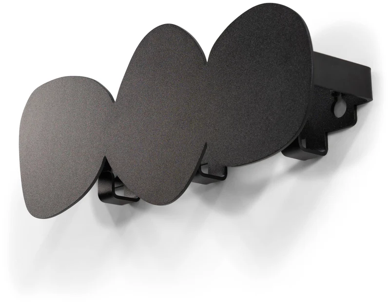 Spinder TUMULO Small Garderobe Stahl Champagner Schwarz Skandic Design