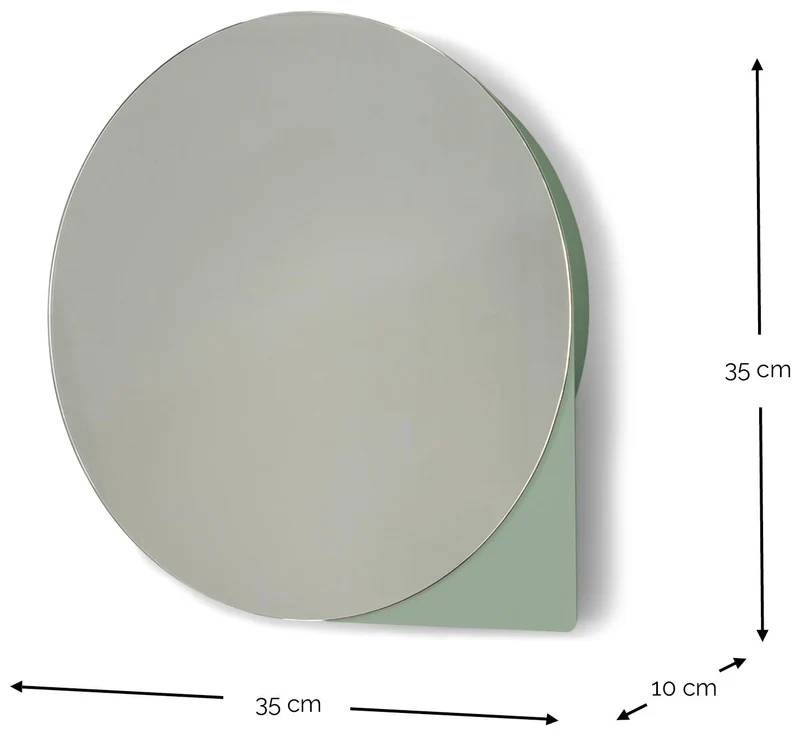 Spinder SONNET Spiegelschrank Stahl Skandinavisch Modern