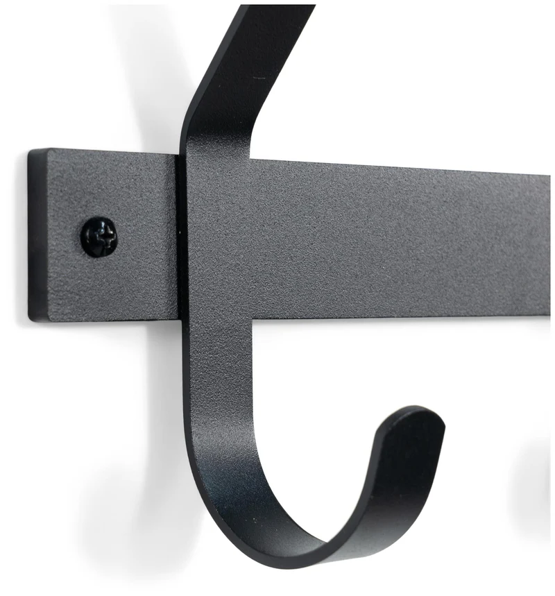 Wandgarderobe DEXTER 5 Stahl Minimalistisch viele Farben von Spinder
