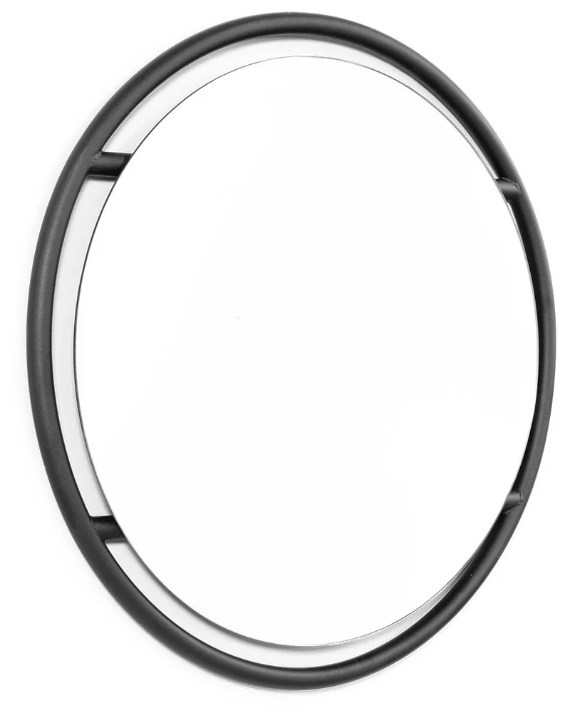 Spinder ORBIS S Spiegel: Moderner Stahl & Spiegelglas, 65x65cm