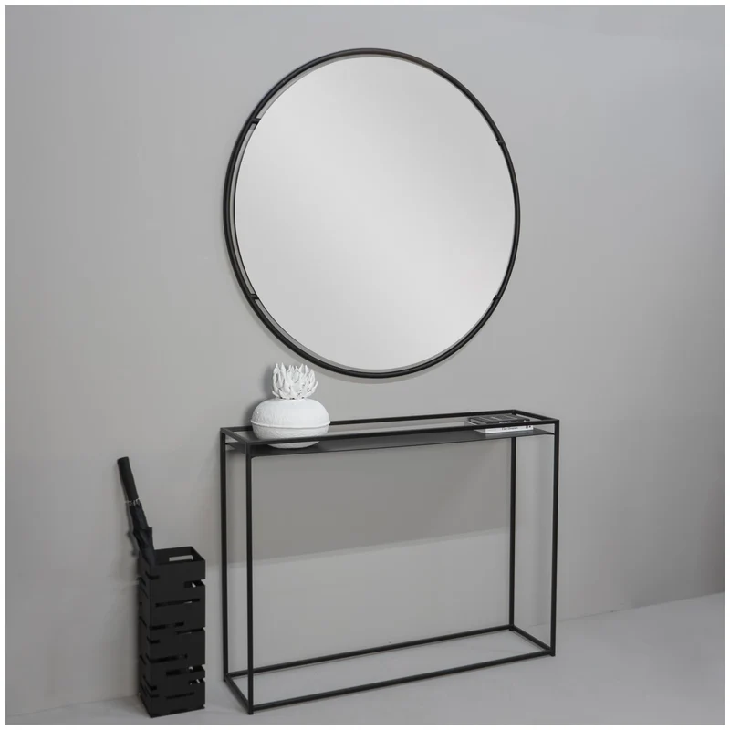 Spinder ORBIS L Spiegel: Moderner Stahl, Elegantes Design, 125x125 cm