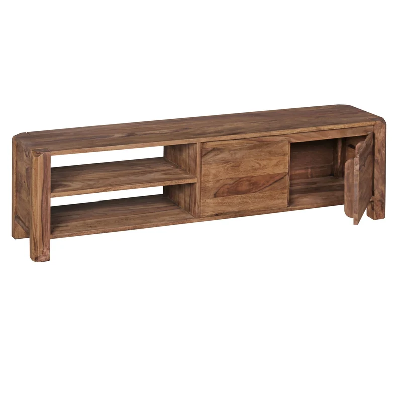 Lowboard BOHA 140cm Sheesham Massivholz Landhaus TV-Board 40cm