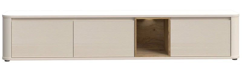 TV-Board Lowboard BREATHTAKER 215 mit 3 Klappen in drei Farben, Forte