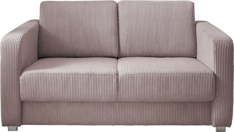 Schlafsofa Funktionssofa MIA Stoff Cord mit getrennten Liegeflächen