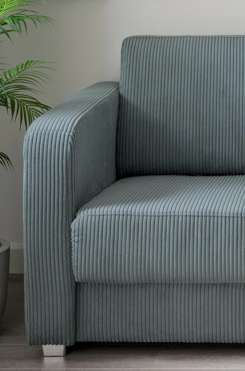 Schlafsofa Funktionssofa MIA Stoff Cord mit getrennten Liegeflächen