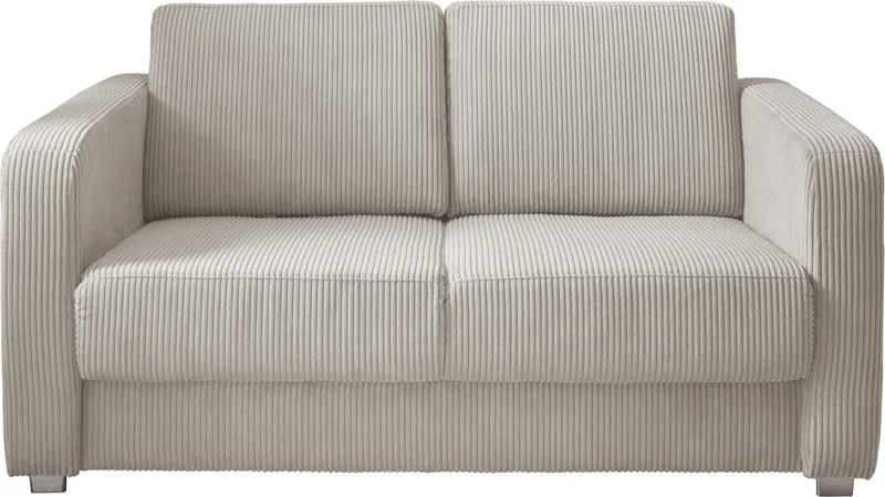 Schlafsofa Funktionssofa MIA Stoff Cord mit getrennten Liegeflächen